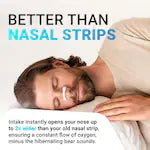 Magnatic nasal strip