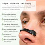 Magnatic nasal strip